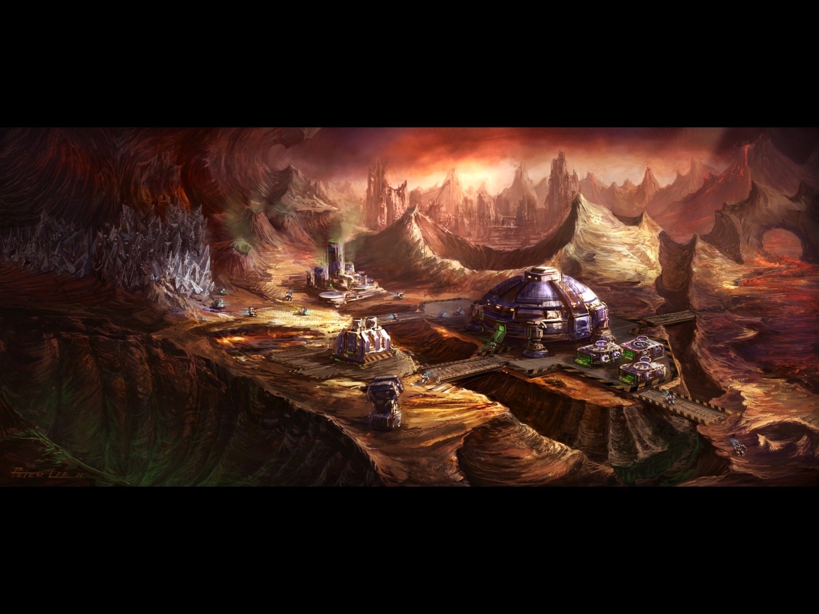 Fonds d'cran Jeux Vido Starcraft 2 