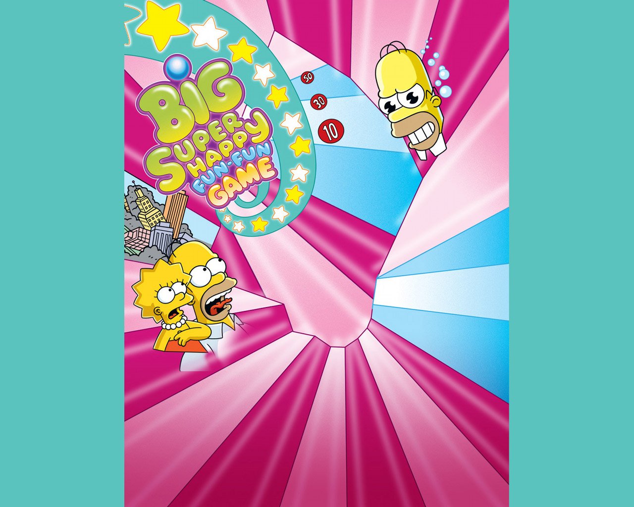 Wallpapers Video Games The Simpsons Game 