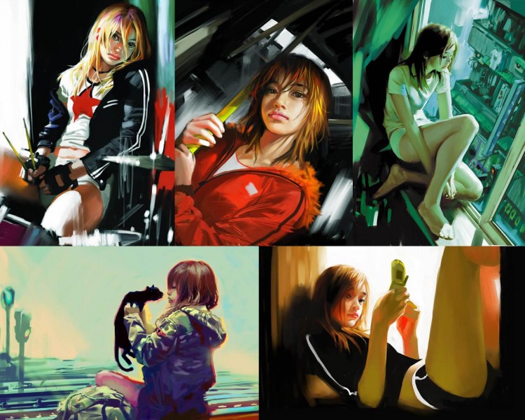 Wallpapers Art - Painting Manga Benjamin Art