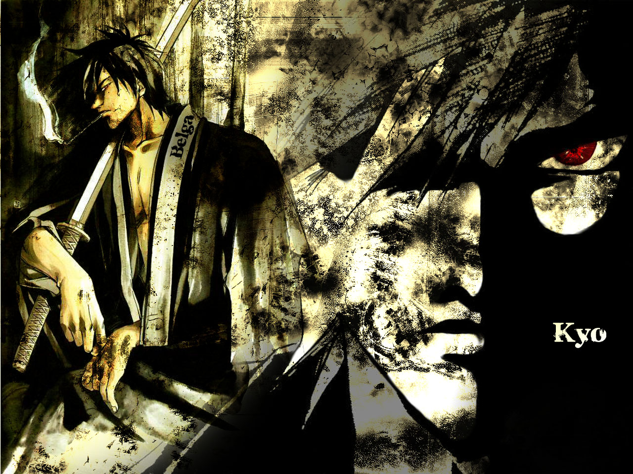 Wallpapers Manga Samurai Deeper Kyo Kyo