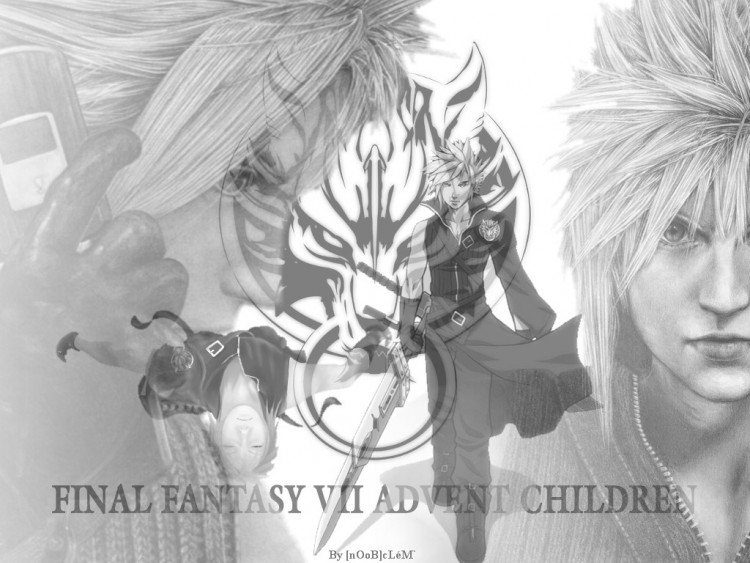 Fonds d'cran Jeux Vido Final Fantasy Advent Children Cloud