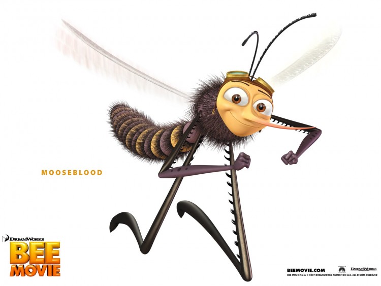 Fonds d'cran Dessins Anims Bee Movie - Drle d'Abeille Wallpaper N185094