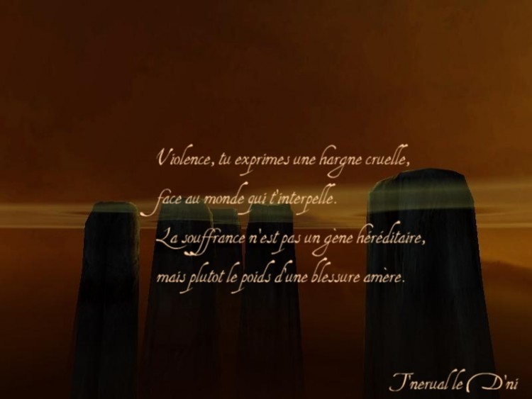 Wallpapers Digital Art Poetry - Texts Violence