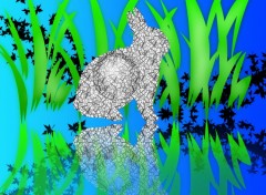 Fonds d'cran Art - Numrique Lapin :)