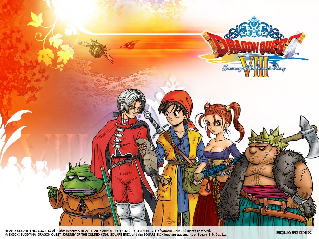 Fonds d'cran Jeux Vido Dragon Quest 8: Journey of the Cursed King 