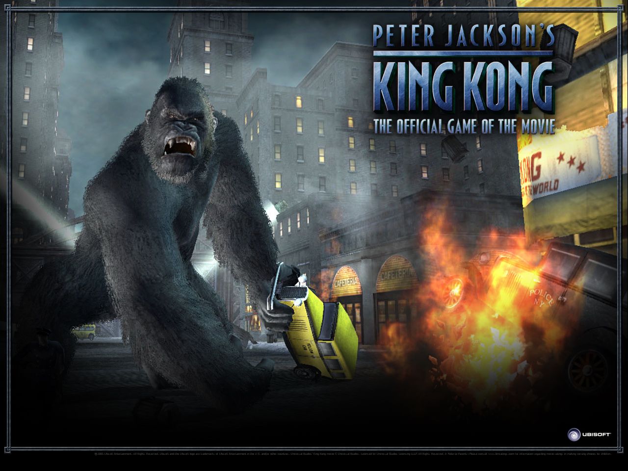 Fonds d'cran Jeux Vido King Kong 