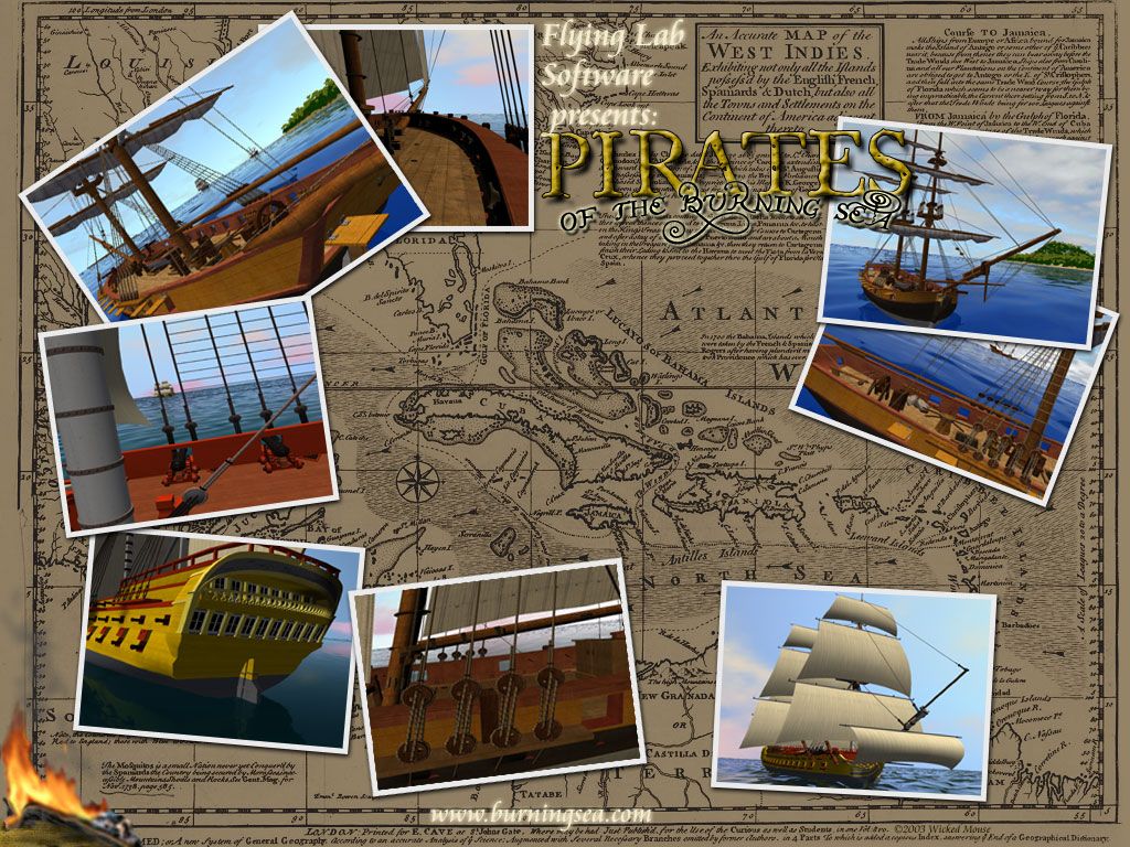 Fonds d'cran Jeux Vido Pirates of the Burning Sea 