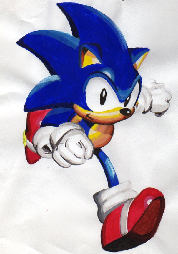 Wallpapers Art - Pencil Video games sonic 1