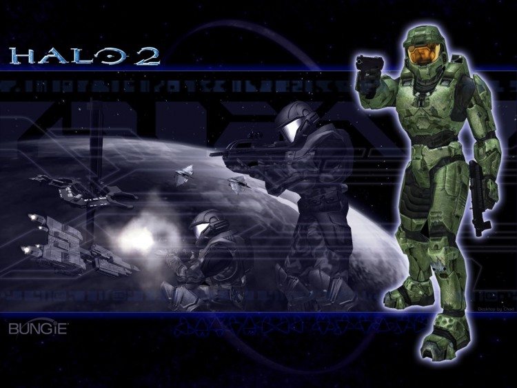 Fonds d'cran Jeux Vido Halo 2 Wallpaper N185457