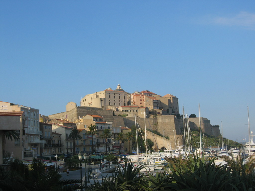 Fonds d'cran Constructions et architecture Ports - Quais Citadelle de Calvi