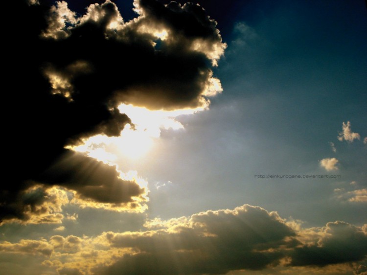 Fonds d'cran Nature Ciel - Nuages Ombre