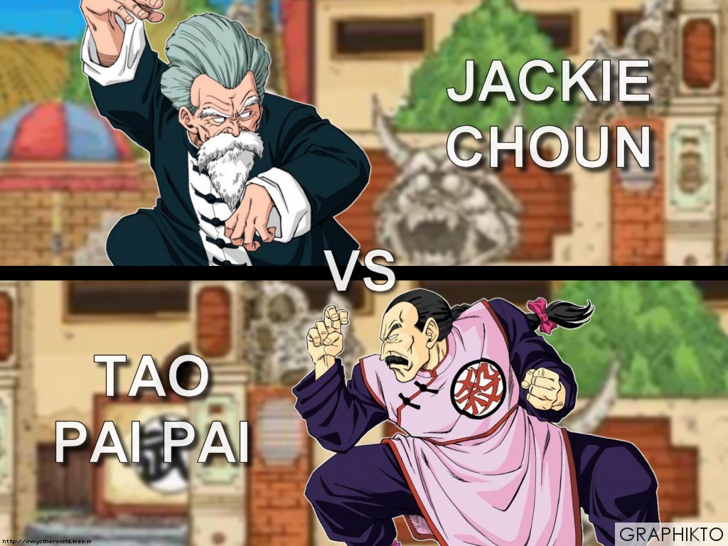 Wallpapers Manga Dragon Ball Jackie Choun VS Tao Pa Pa