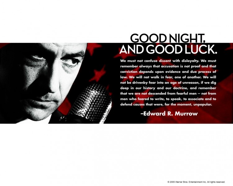 Wallpapers Movies Good Night, and Good Luck Wallpaper N185979