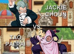 Fonds d'cran Manga Jackie Choun VS Tao Pa Pa