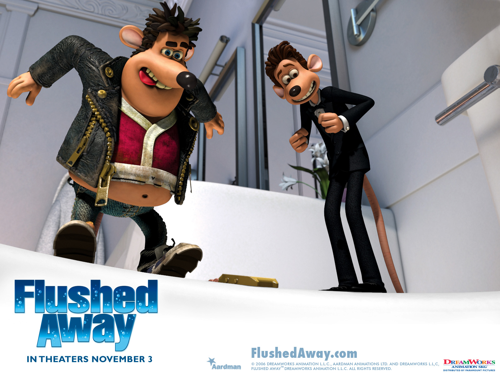 Wallpapers Cartoons Flushed Away 