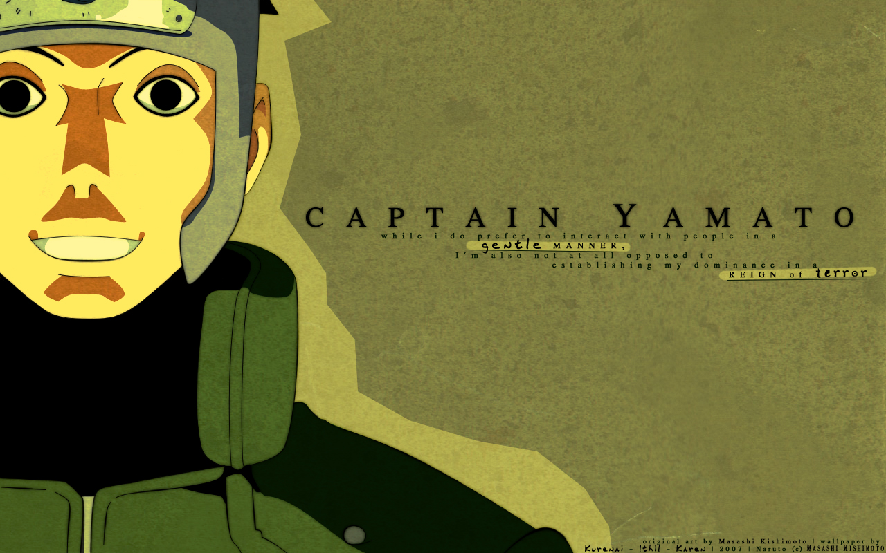 Wallpapers Manga Naruto Captain Yamato