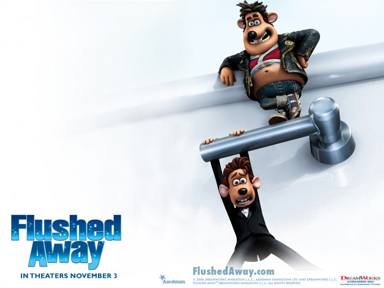 Wallpapers Cartoons Flushed Away Wallpaper N186292