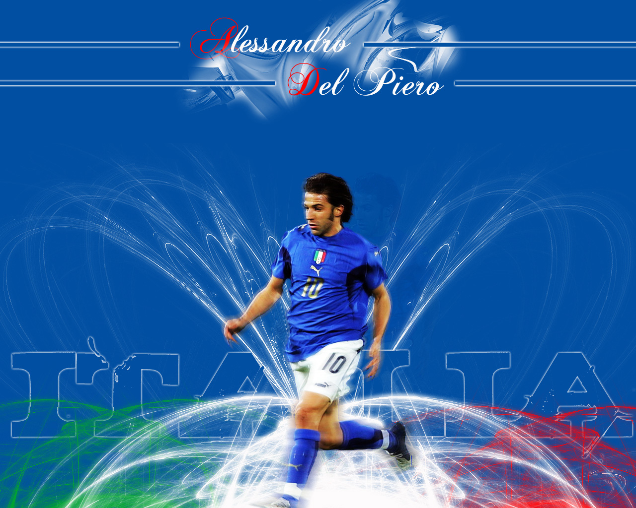 Wallpapers Sports - Leisures Football Del Piero - Italie