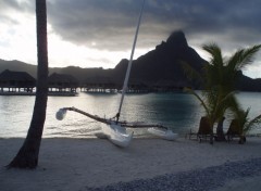 Fonds d'cran Bateaux Bora-Bora