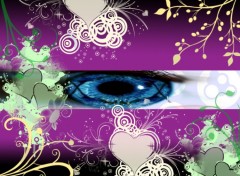 Wallpapers Digital Art bleu eyes