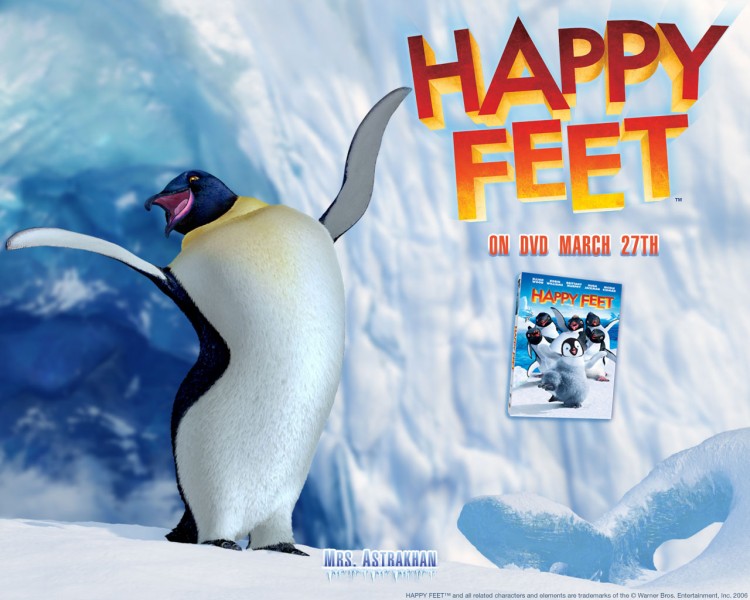 Wallpapers Cartoons Happy Feet Wallpaper N186534