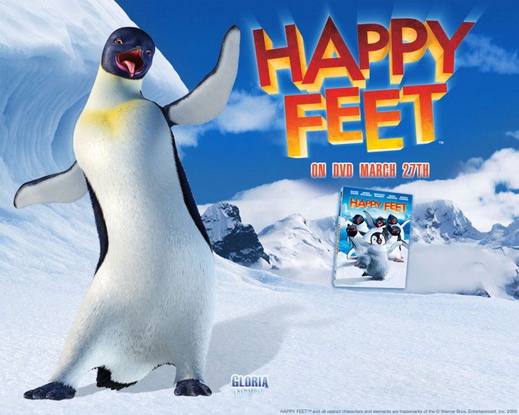 Wallpapers Cartoons Happy Feet Wallpaper N186537