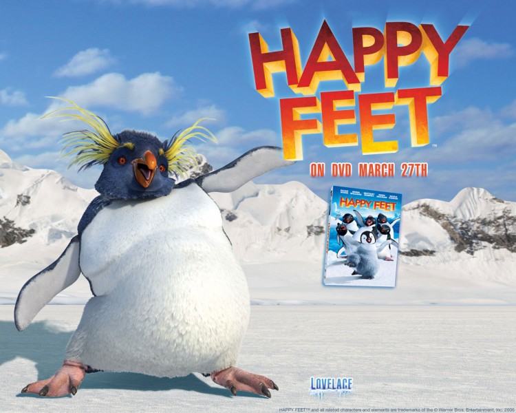 Wallpapers Cartoons Happy Feet Wallpaper N186539