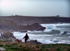 Wallpapers Nature Ballade en bord de mer