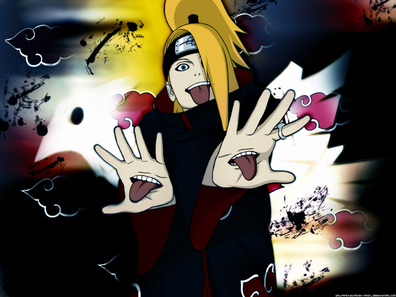 Fonds d'cran Manga Naruto Naruto Shippuden - Deidara