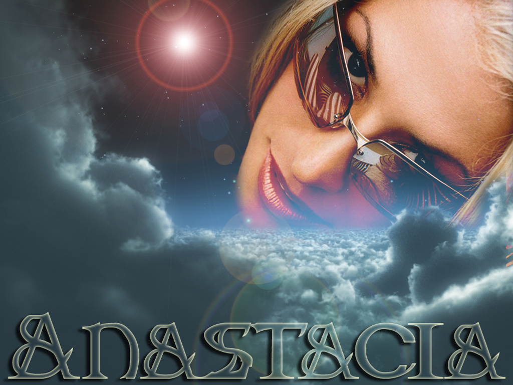 Fonds d'cran Musique Anastacia Anastacia dans les nuages