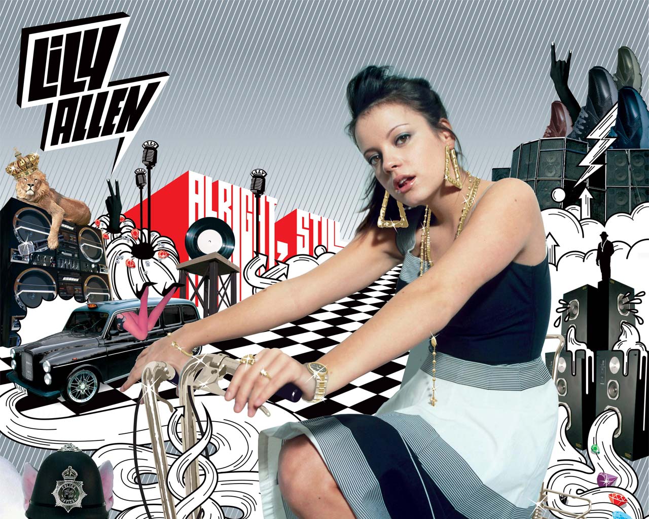 Fonds d'cran Musique Lily Allen 