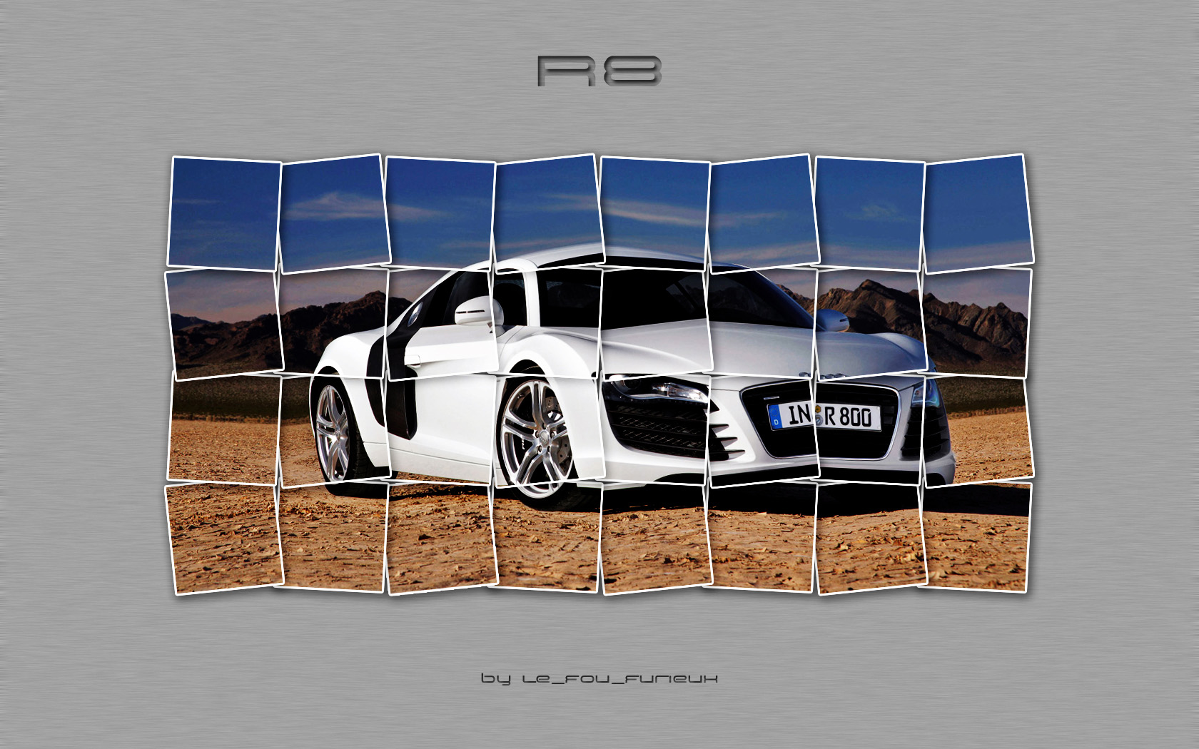 Wallpapers Cars Audi WIDE - Audi R8 - assemblage