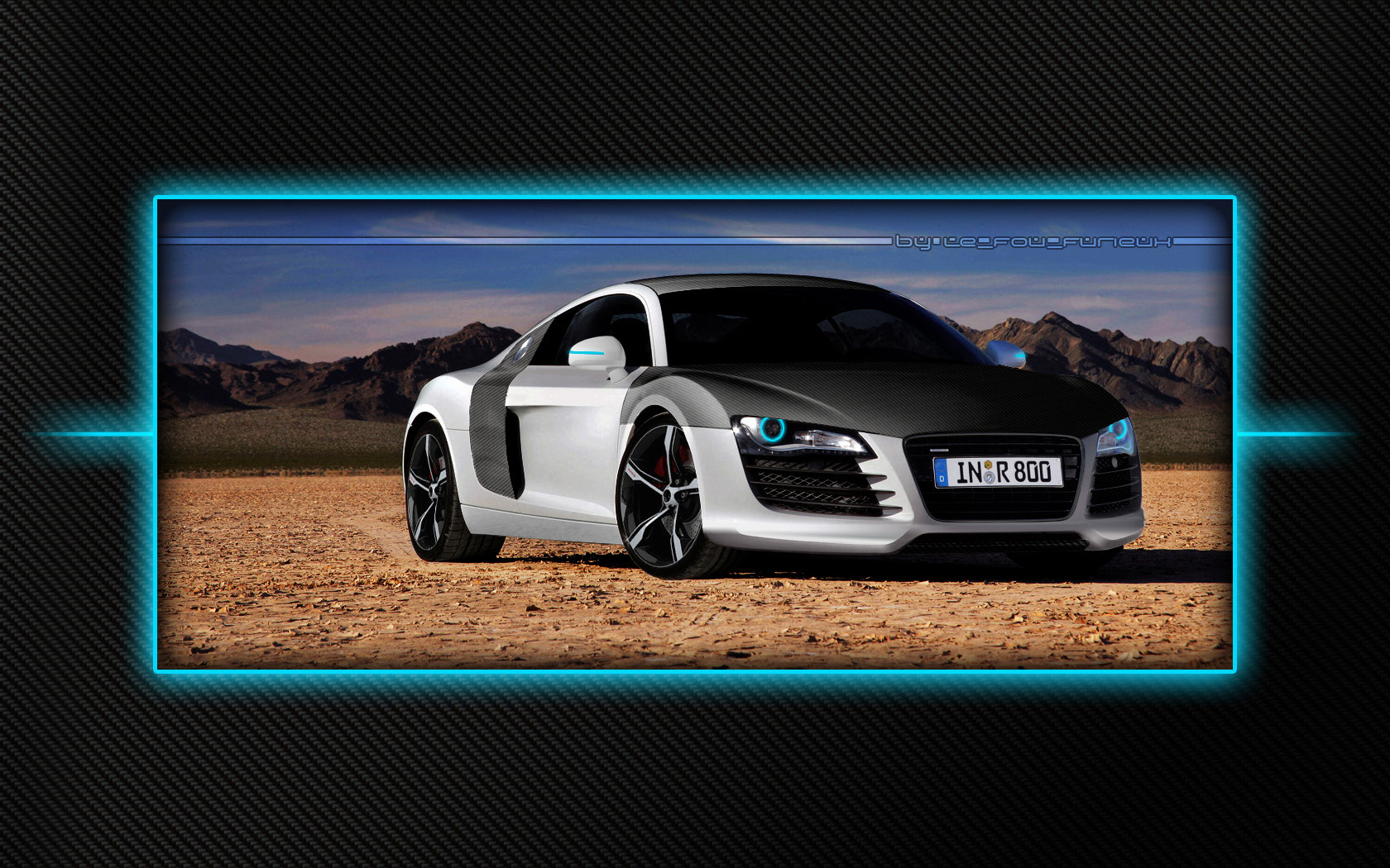 Fonds d'cran Voitures Audi WIDE - Audi R8 - Virtual tuning