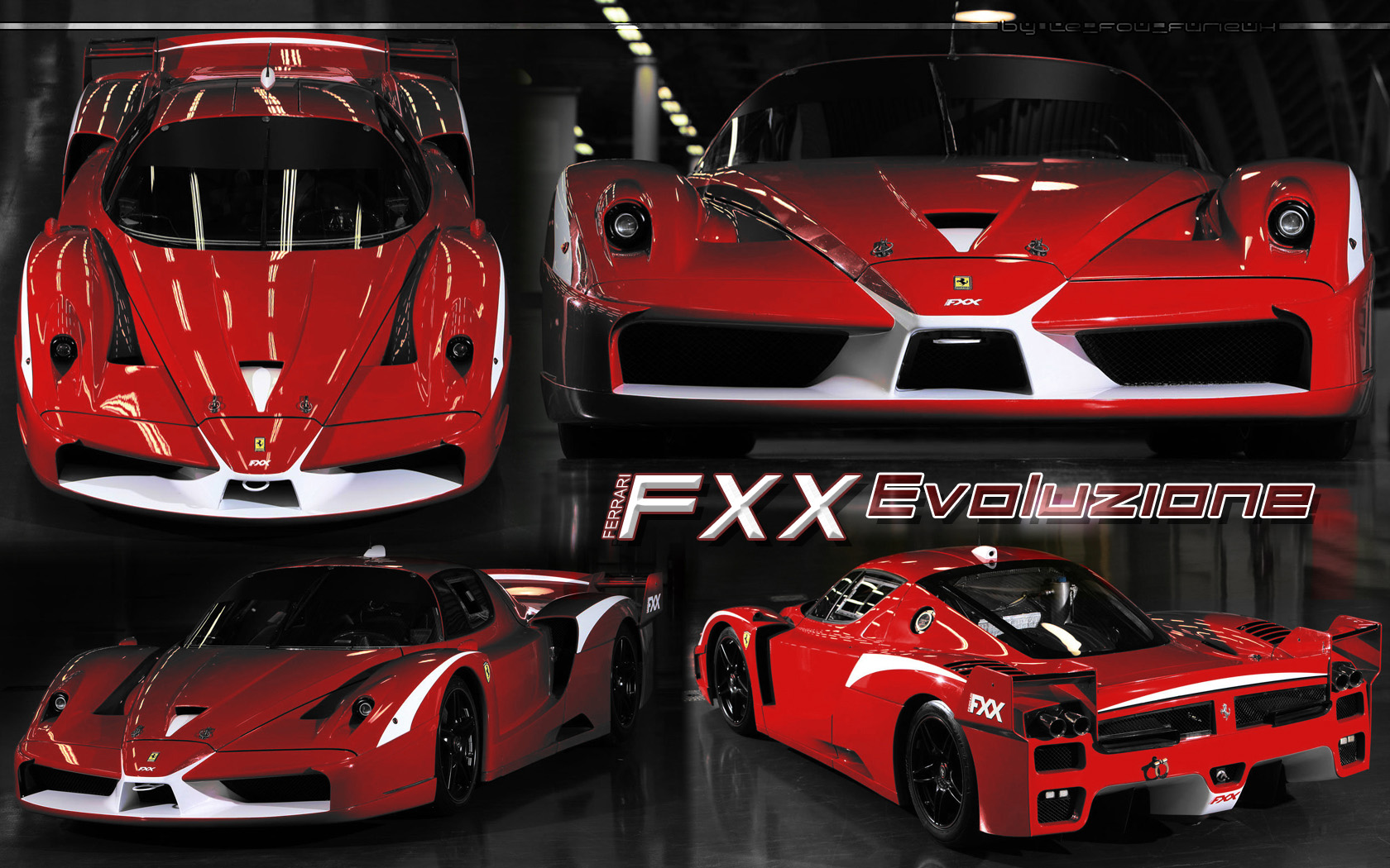 Fonds d'cran Voitures Ferrari WIDE - Ferrari FXX Evoluzione