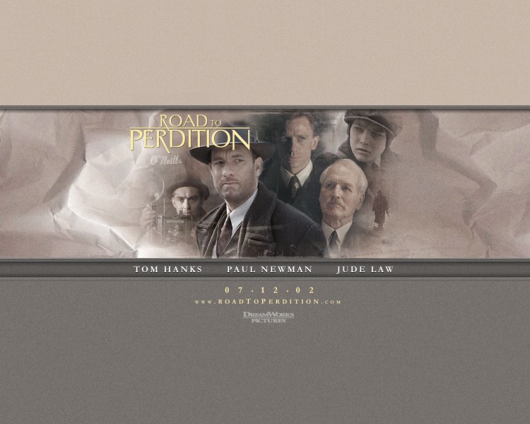 Fonds d'cran Cinma Les Sentiers de la Perdition Wallpaper N187386