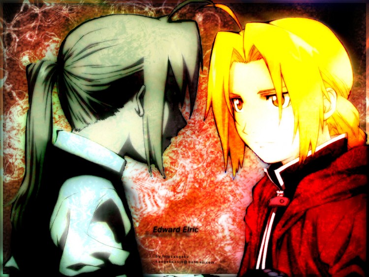 Fonds d'cran Manga Full Metal Alchemist Edward Elric 2 world