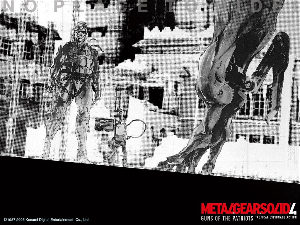 Fonds d'cran Jeux Vido Metal Gear Solid 4 