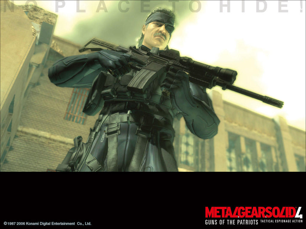 Fonds d'cran Jeux Vido Metal Gear Solid 4 