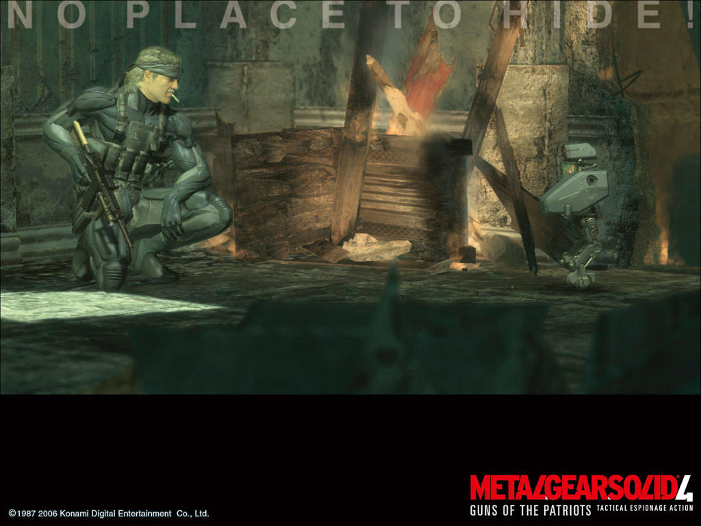 Fonds d'cran Jeux Vido Metal Gear Solid 4 