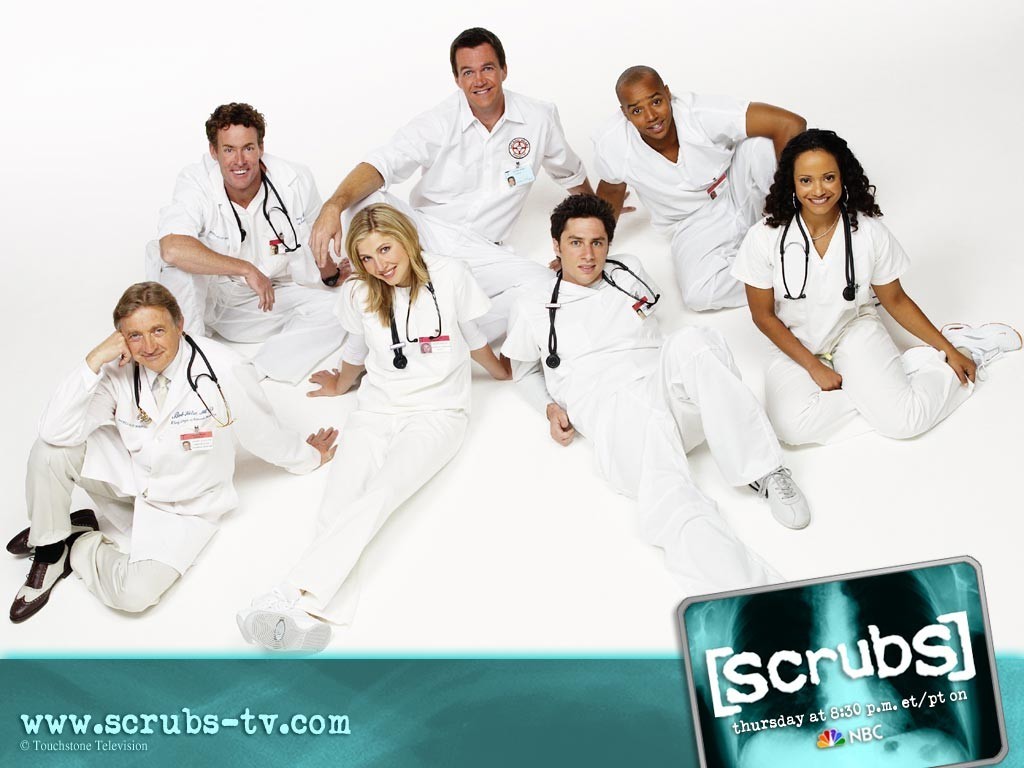 Fonds d'cran Sries TV Scrubs L'quipe