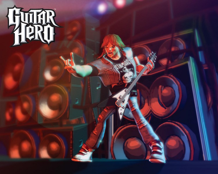 Fonds d'cran Jeux Vido Guitar Hero Wallpaper N187672