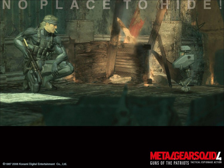 Fonds d'cran Jeux Vido Metal Gear Solid 4 Wallpaper N187700