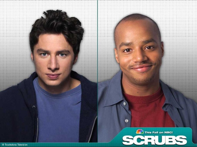 Wallpapers TV Soaps Scrubs JD et Turk