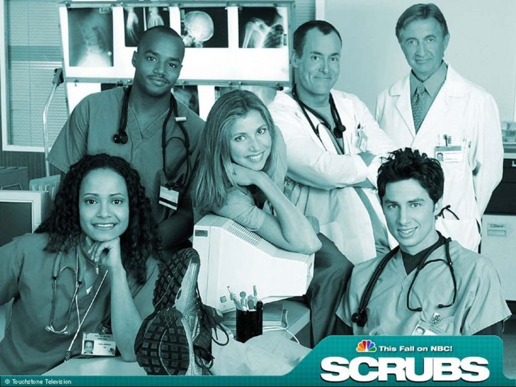 Fonds d'cran Sries TV Scrubs L'quipe