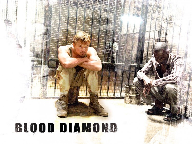 Fonds d'cran Cinma Blood Diamond Wallpaper N187777