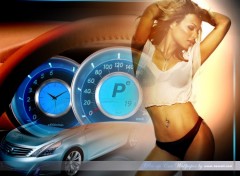 Wallpapers Cars pin-up car wallpaper 2007