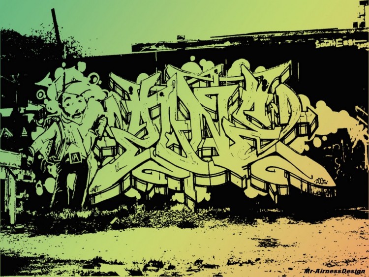 Wallpapers Digital Art Graffitis - Typography Graff