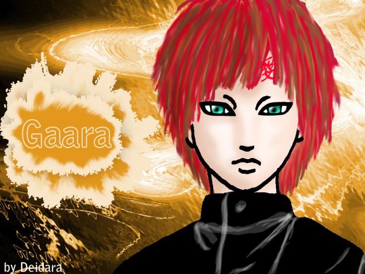 Fonds d'cran Manga Naruto Gaara