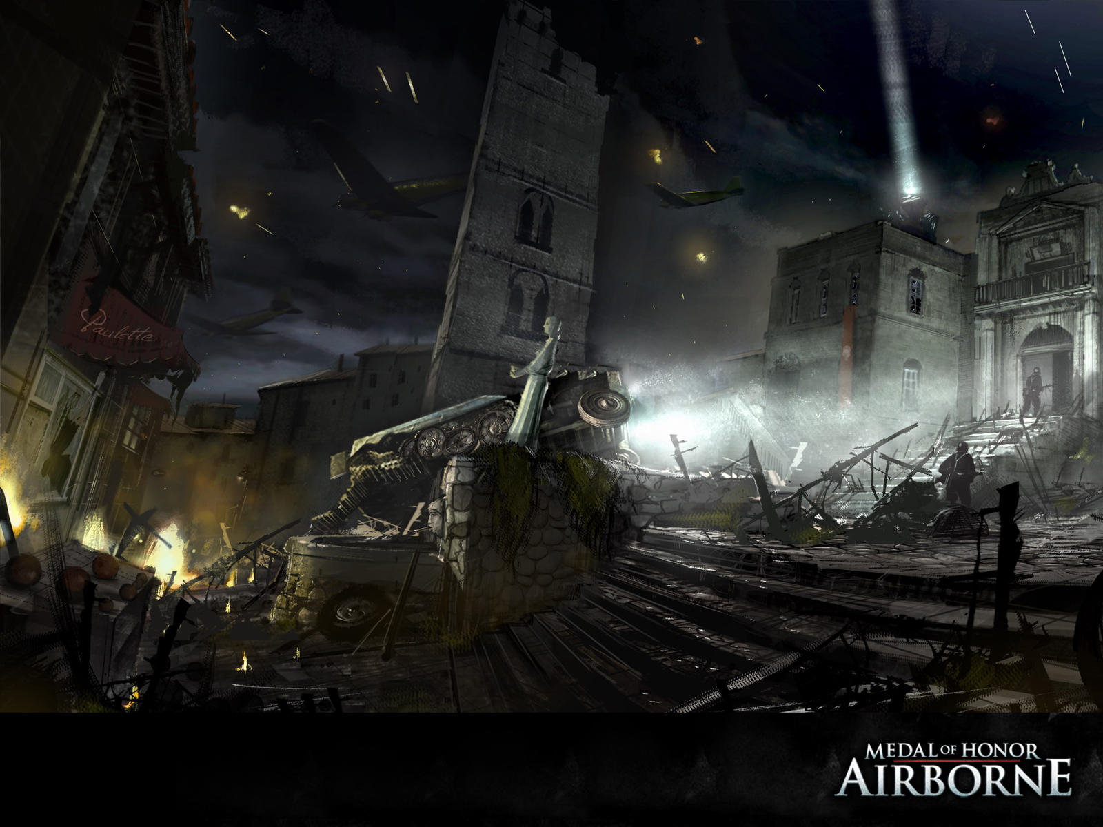 Wallpapers Video Games Medal Of Honor : Airborne 