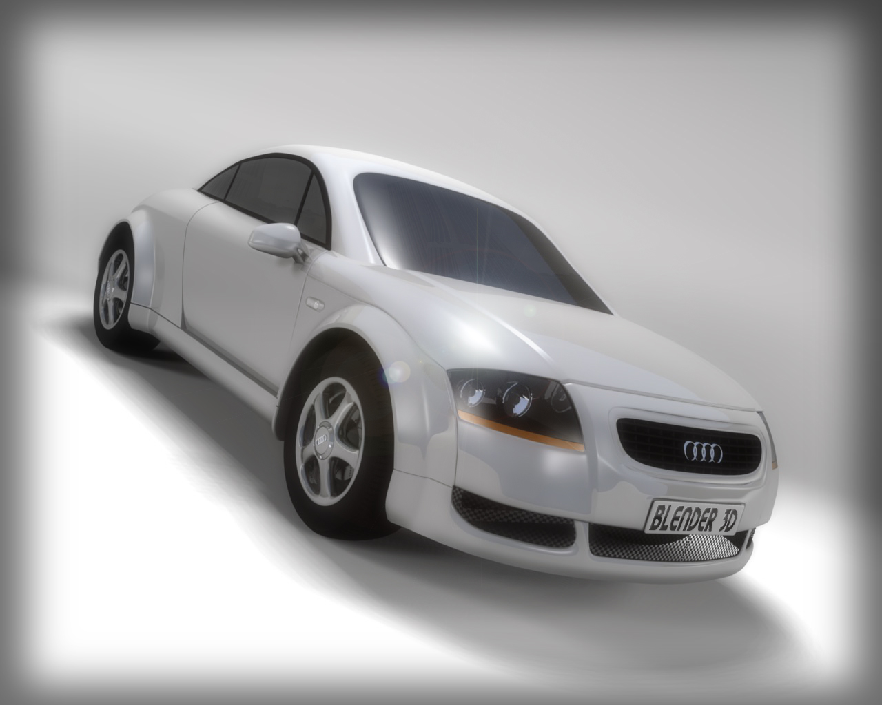 Fonds d'cran Art - Numrique Voitures - Transports Audi TT - Blender